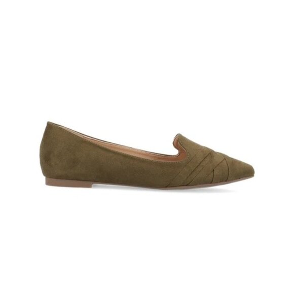 Journee Collection Women's Mindee Pointed Toe Flats - Picture 2 of 6